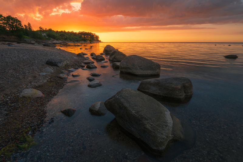 #калининград, #балтийское_море, #закат photo preview