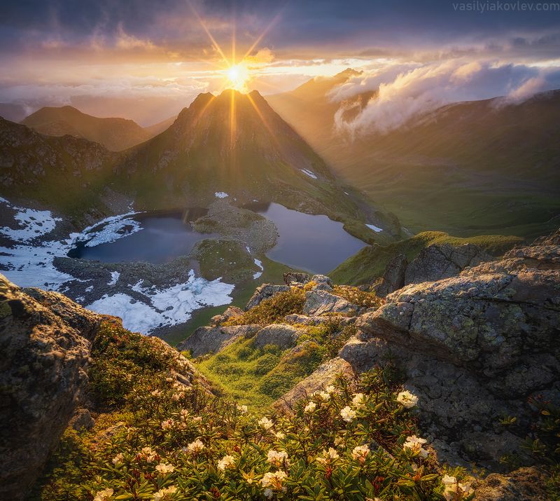 кчр, фототур, яковлевфототур, поход, загеданские, имеретинские, безмолвия, кавказ, имеретинка, загеданка, кавказ, поход Загеданские озераphoto preview