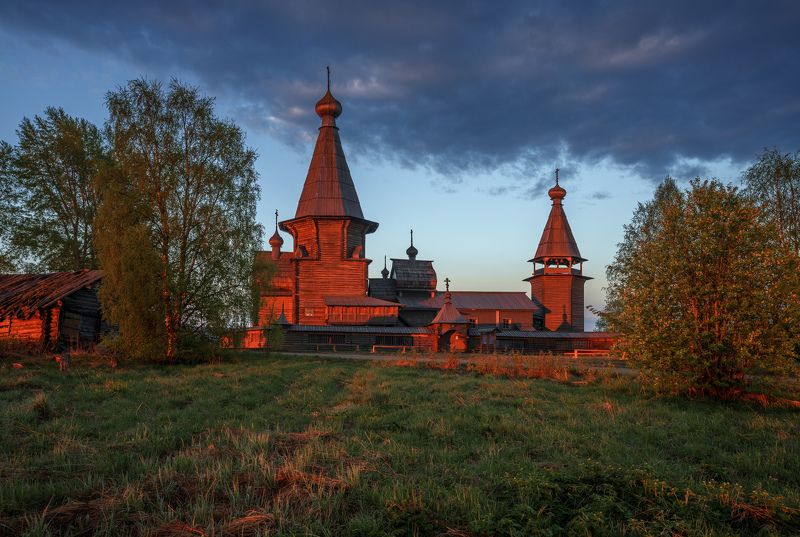 кенозерье, почозеро, погост, филипповская Утро на Почозереphoto preview