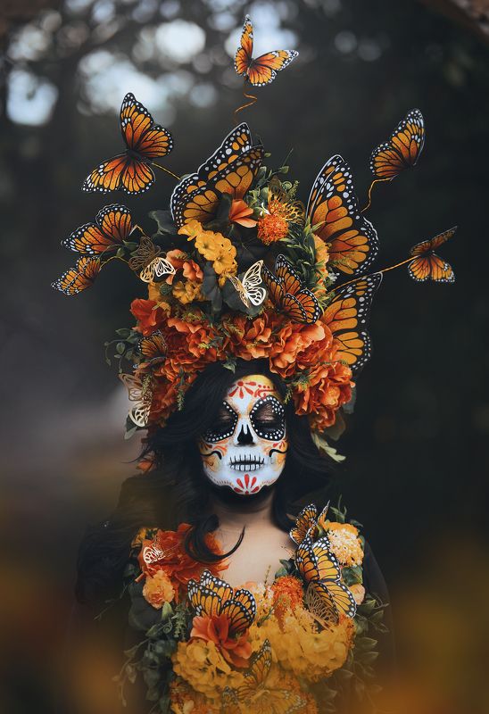 #Catrina #Mexico #diademuertos #Femaleportrait #Portrait #Cultural Catrina Monarcaphoto preview