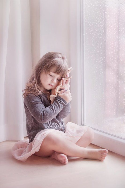 портрет,ребенок,море Она слушала море......photo preview