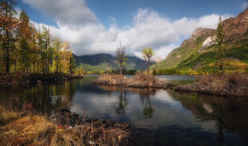 Погожий денёк на озере Олон-Нур…photo preview