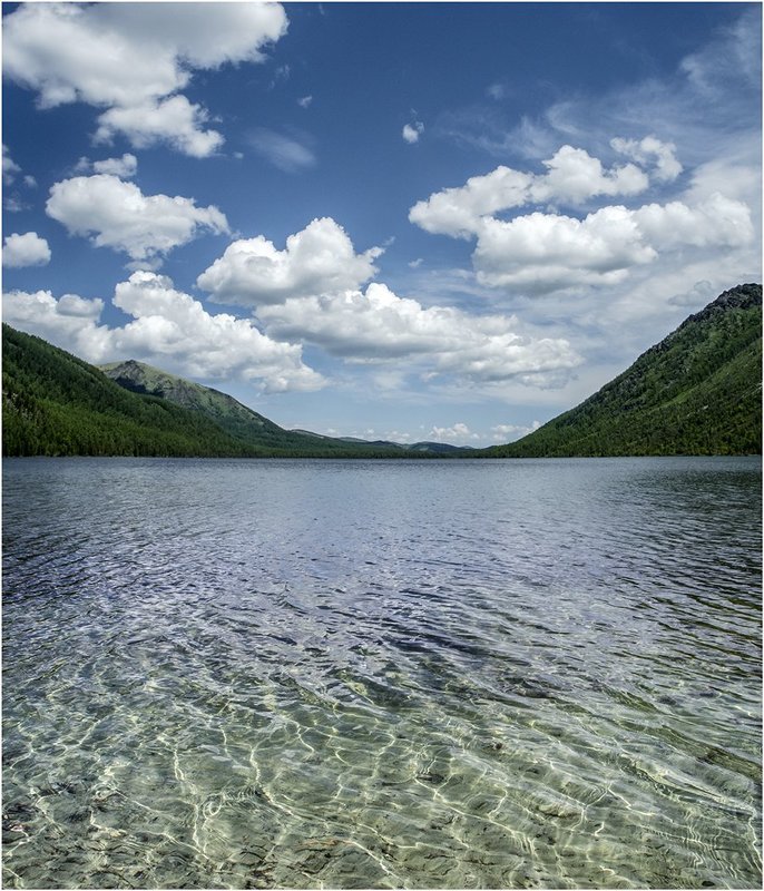 Алтай. Озеро Нижнее Мультинское.photo preview