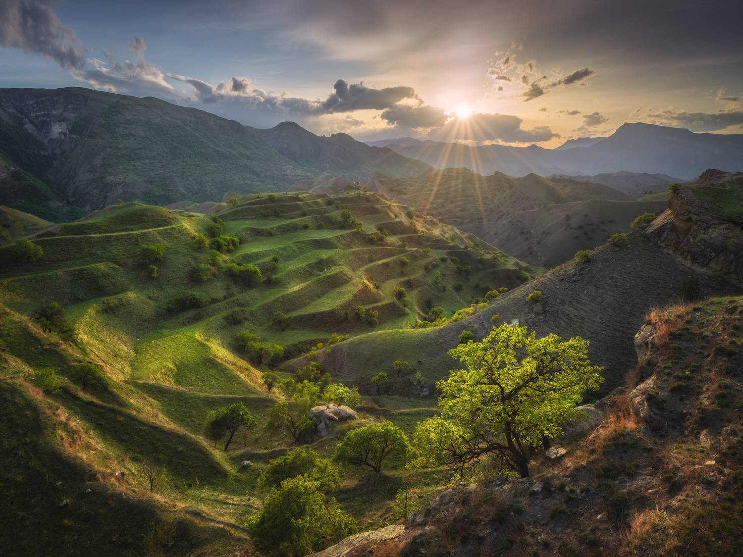 Террасы. Дагестан.. Автор: Андрей Грачев дагестан, Андрей Грачев