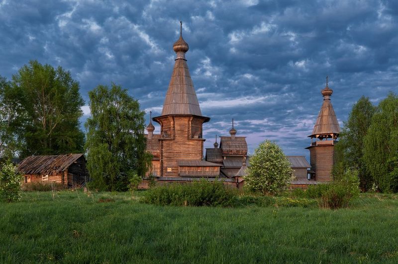 филипповская, кенозерье, архангельская область, почезерский погост Один рассвет в Филипповской. Кенозерьеphoto preview