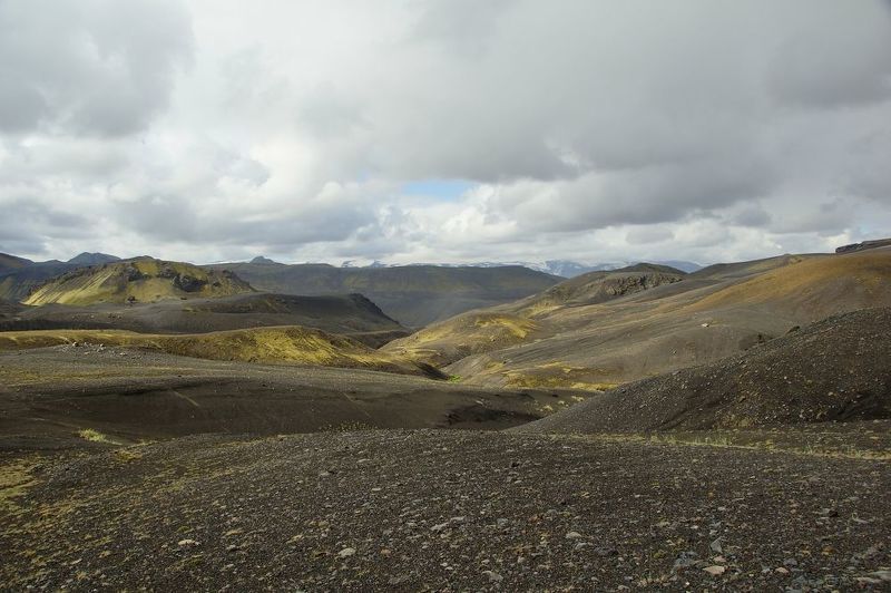 hiking, landscape, mountains, terrain, sky, nature, hill, trail, trekking, island, lava, field, route, volcano Landmannalaugarphoto preview