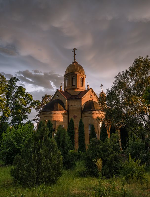 вечер, после, дождя Вечерний звон ...photo preview