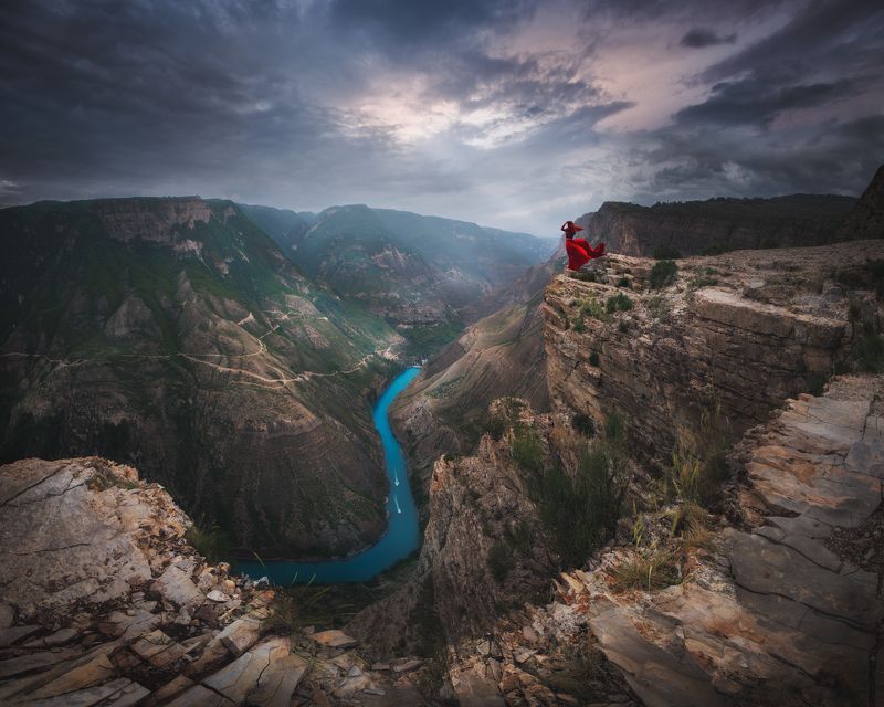 сулакский каньон, дагестан Перед грозой..photo preview