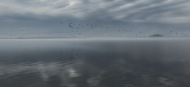 богучанское, водохранилище Горизонт фото превью