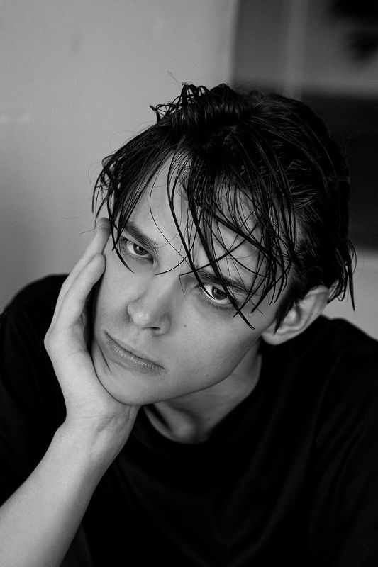 мужчина, мужской портрет, взгляд, чб, чб фото, модельные тесты Григорийphoto preview