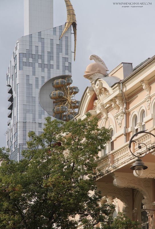 архитектура, городской пейзаж, эпоха, батуми, контраст Городские контрастыphoto preview