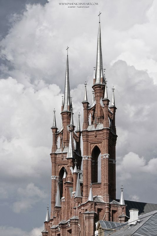 архитектура, костёл, неоготика, храм, история, самара Костёлphoto preview