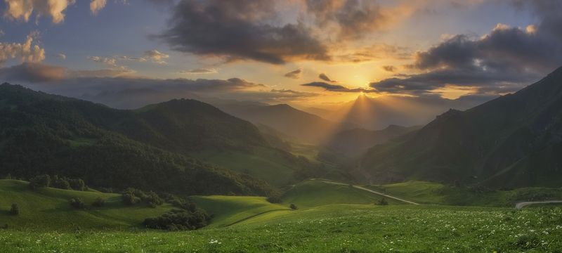 Лучи закатаphoto preview