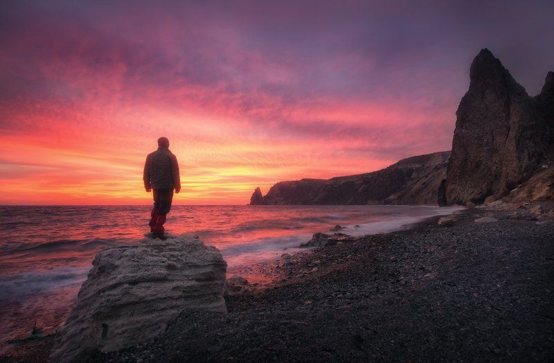 Закат у мыса Фиолентphoto preview