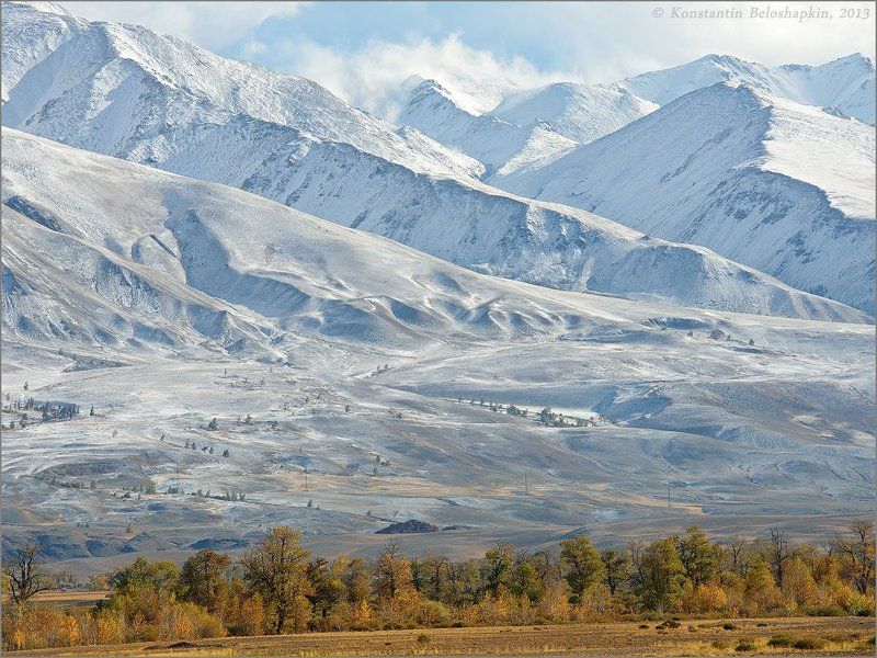 константин белошапкин, курайский хребет, оазис, осень, чаган узун Курайский хребетphoto preview