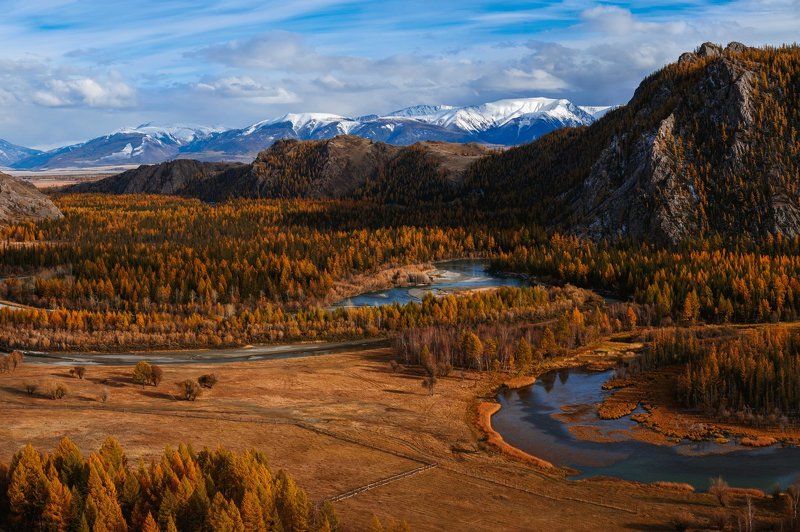 алтай, южно-чуйский перевал Чуйскими просторамиphoto preview