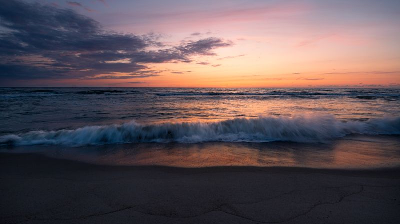 калининград, балтийское_море, закат *photo preview