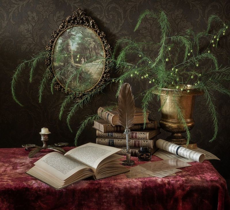 В уютном кабинете.photo preview