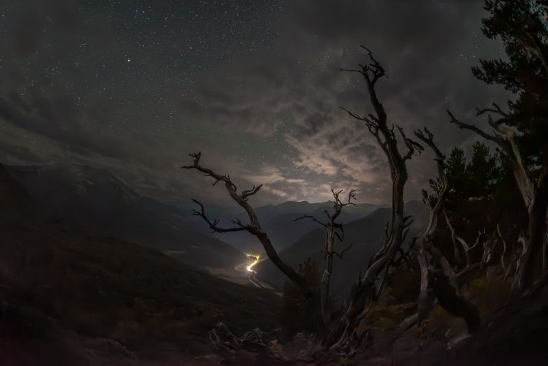 ночь, кавказ, звезды, ночное небо, night, nightphotography, stars, longexposure Мрачный Архызphoto preview