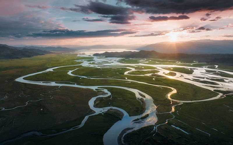 Тувинские разливы Енисеяphoto preview