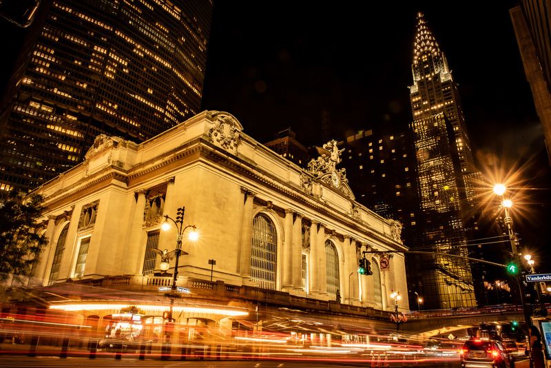 new, york, grenada, central, city, night Grand Central at nightphoto preview