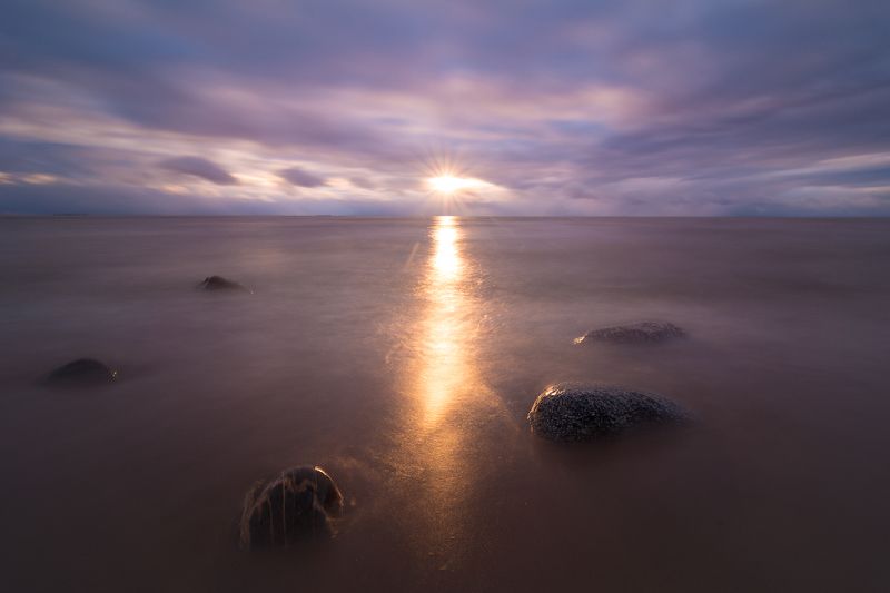 пейзаж, финский залив, закат, репино, Раphoto preview