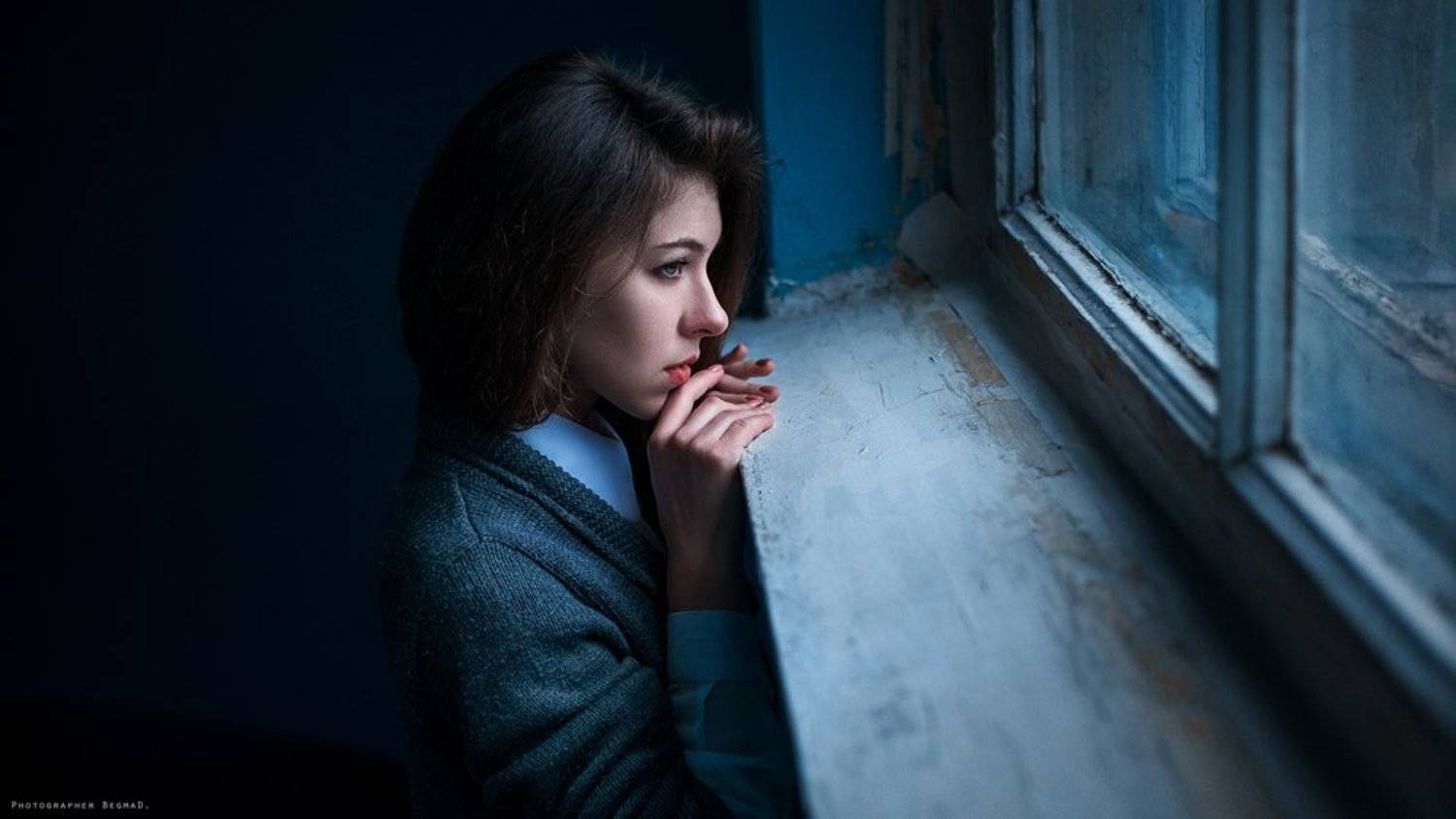 Art, Atmospheric, Beautiful, BegmaD, D610, Dantar90, Dark, Eyes, Girl, Light, Model, Nikon, Portrait, Атмосферное фото, Окно, Печаль, Портрет, Дмитрий Бегма