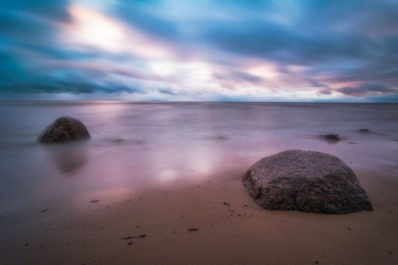 пейзаж, финский залив, закат, репино, Другая Земляphoto preview