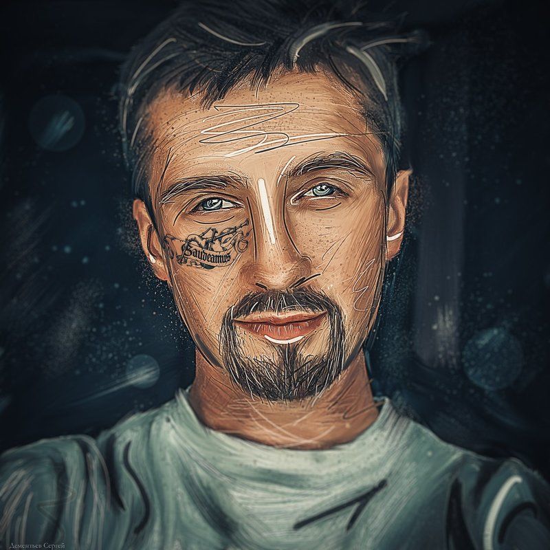 сергей, дементьев, смоленск, арт, селфи, illustration, photoshop, art Эксперименталь №1photo preview