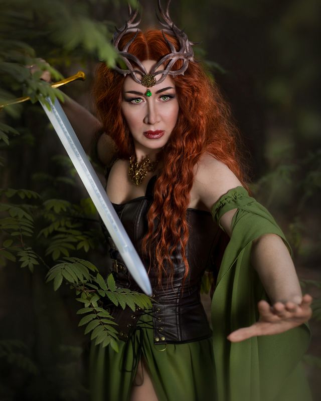 фотограф юлия дюдина, фотограф нижний новгород, арт фотограф,  волшебная фотосессия, фотосессия эльф, королева лесных эльфов Лихолесья Королева лесных эльфов Лихолесьяphoto preview