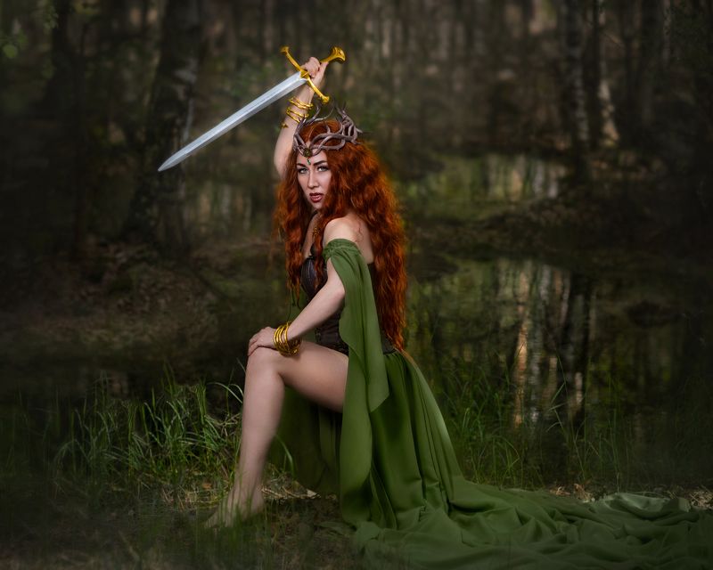 фотограф юлия дюдина, фотограф нижний новгород, арт фотограф,  волшебная фотосессия, фотосессия эльф, королева лесных эльфов Лихолесья Королева лесных эльфов Лихолесьяphoto preview