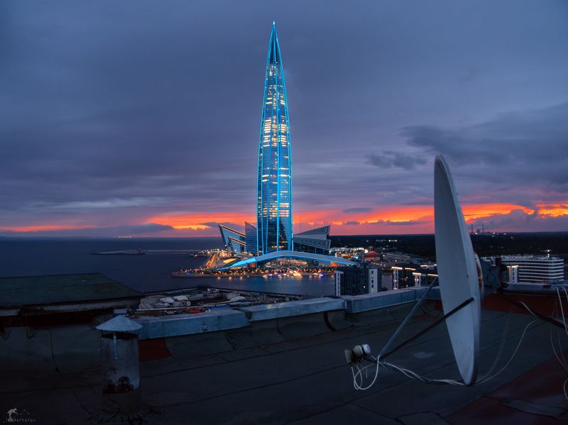 Закат после дождяphoto preview