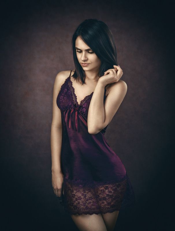 портрет, будуар, девушка, фотостудия Маринаphoto preview