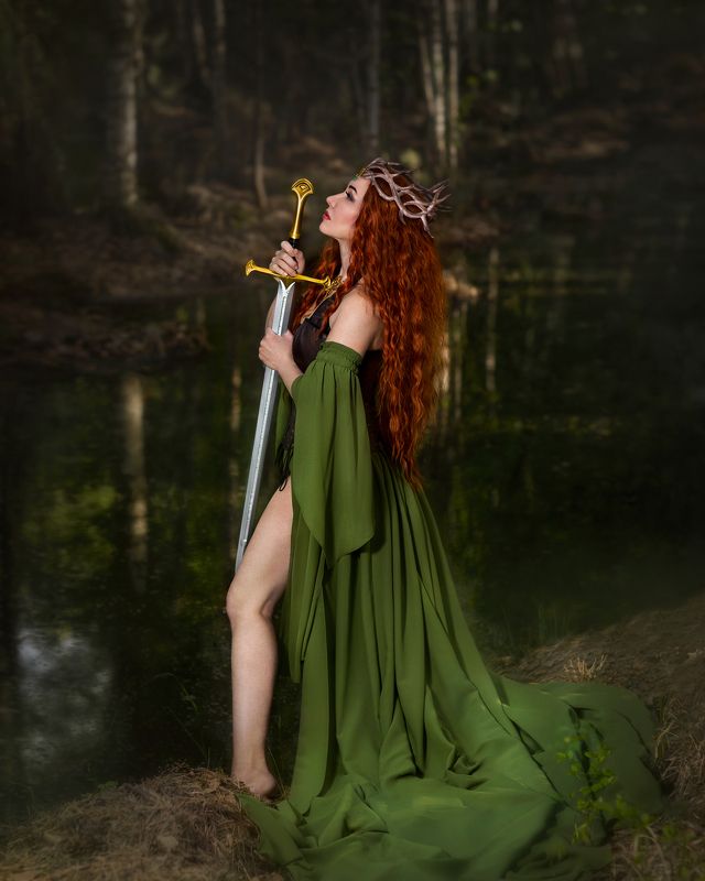 фотограф юлия дюдина, фотограф нижний новгород, арт фотограф,  волшебная фотосессия, фотосессия эльф, королева лесных эльфов Лихолесья Королева лесных эльфов Лихолесьяphoto preview