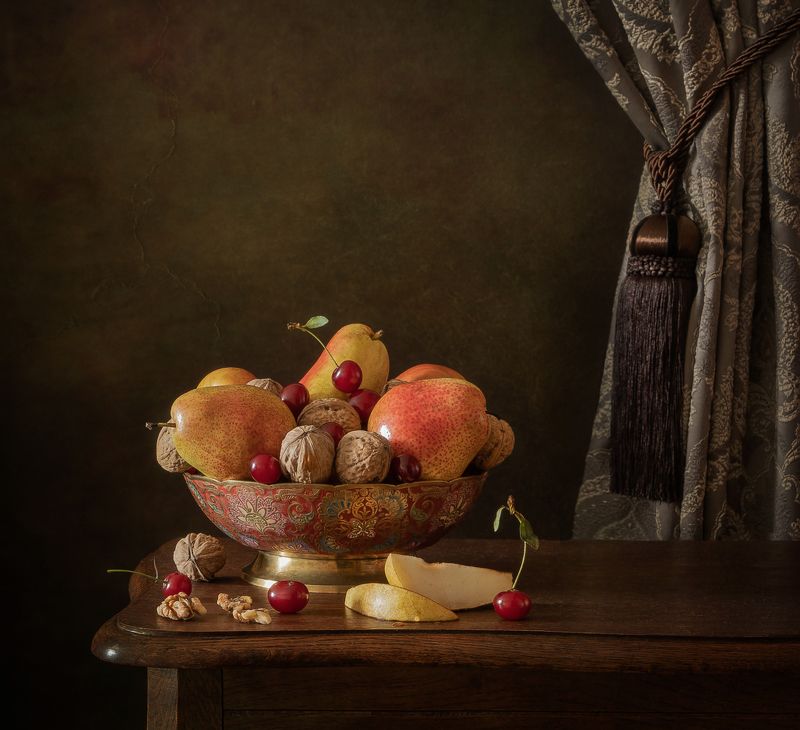 Ваза с фруктами.photo preview