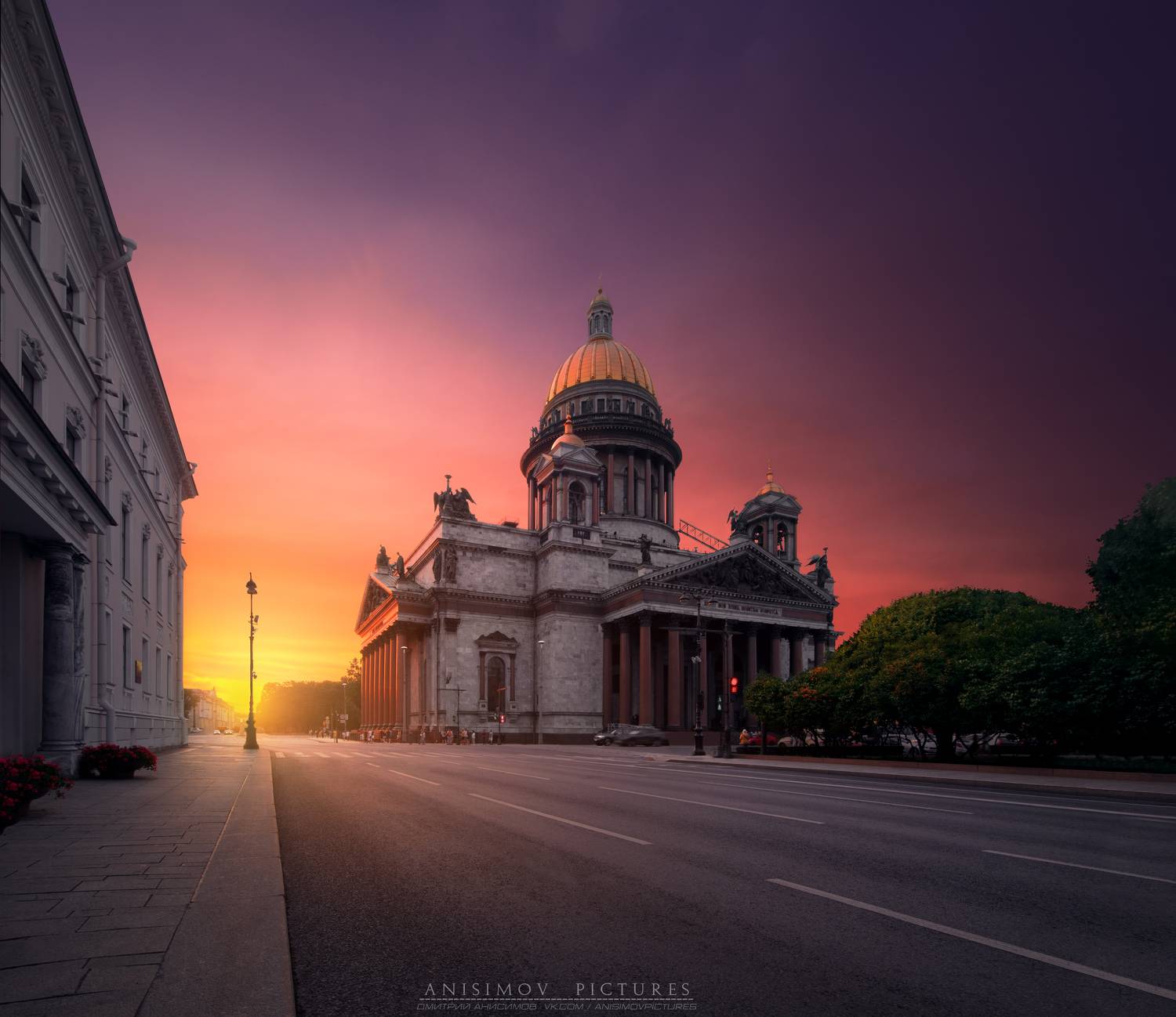 закат, санкт-петербург, nikon, Dmitriy Anisimov