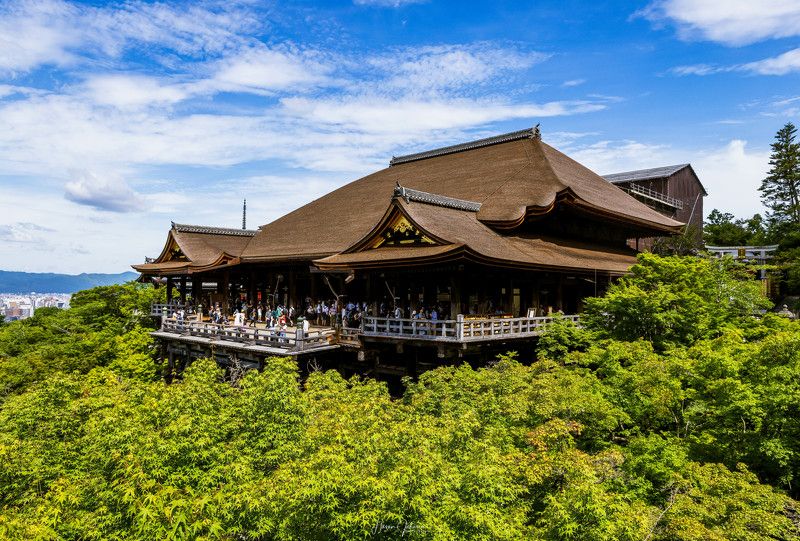 #kyoto #japan #summer #temple Kiyomizu-dera Temple.photo preview