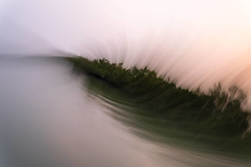 ICM, Creative Photography, Landscape The wave on the Mangrove Junglephoto preview