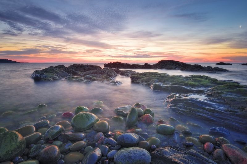 Закат на Баренцевом мореphoto preview