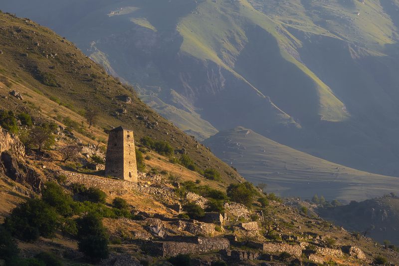 кавказ, кбр, рассвет, верхняя балкария photo preview