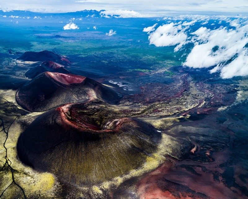 вулкан, толбачик, камчатка Побочные конусы вулкана Толбачикphoto preview