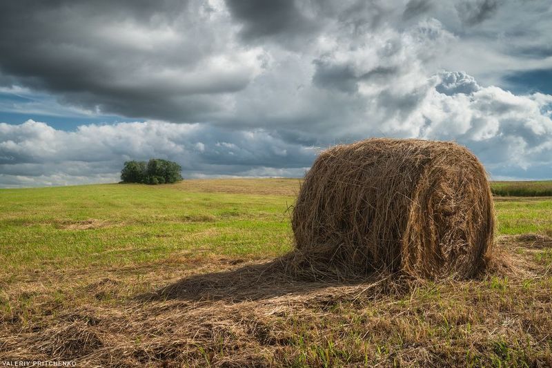 лето, сенокос, природа, поле, пейзаж, сено, небо, landscape, nature, sky, summer, clouds Сенокосphoto preview