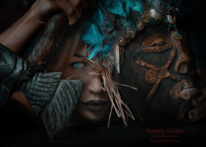 art_davavilovi, vavilov_foto, portret, art Макси: Амазонкаphoto preview