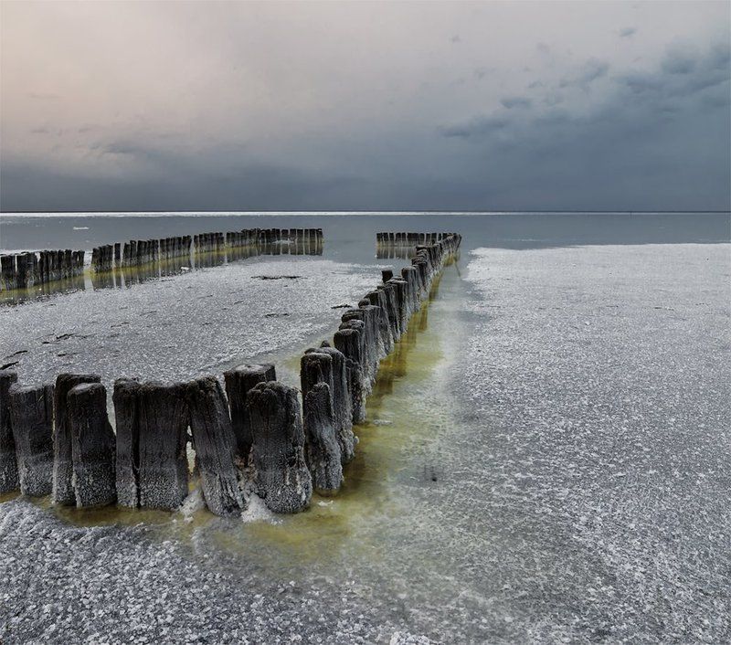 весна, озеро, пейзаж, природа, соль, эльтон Эльтонphoto preview