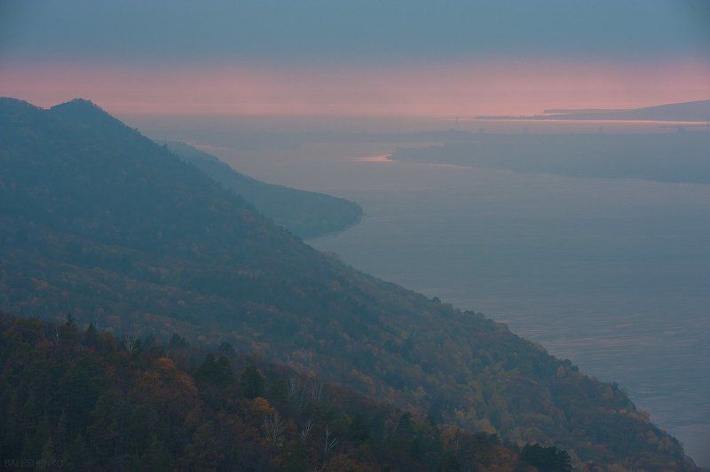 Вода, Волга, Жигулевские горы, Жигули, Закат, Лето photo preview