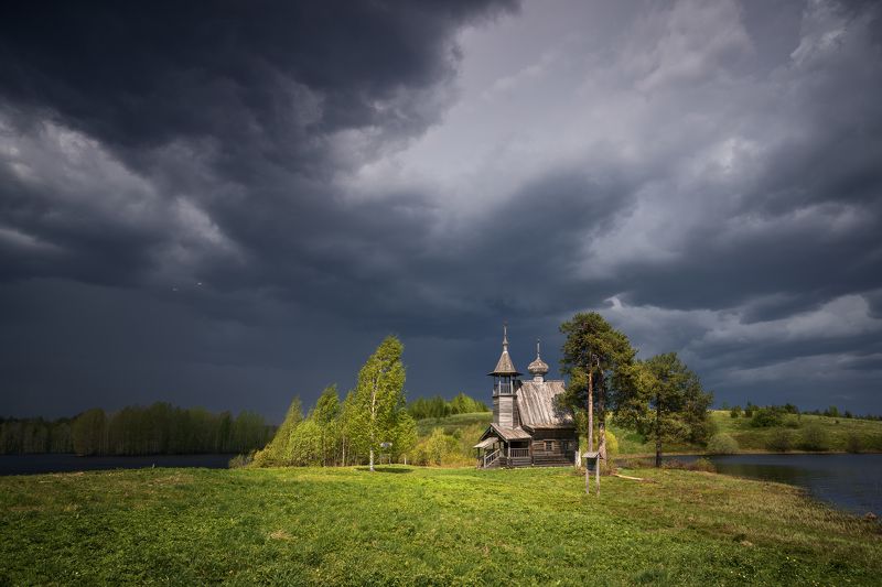 глазово, кенозеро, кенозерский национальный парк, архангельская область За пять минут до ливняphoto preview