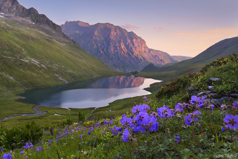 архыз, кчр, кяфар, абишира-ахуба, кавказ Озеро Кяфарphoto preview