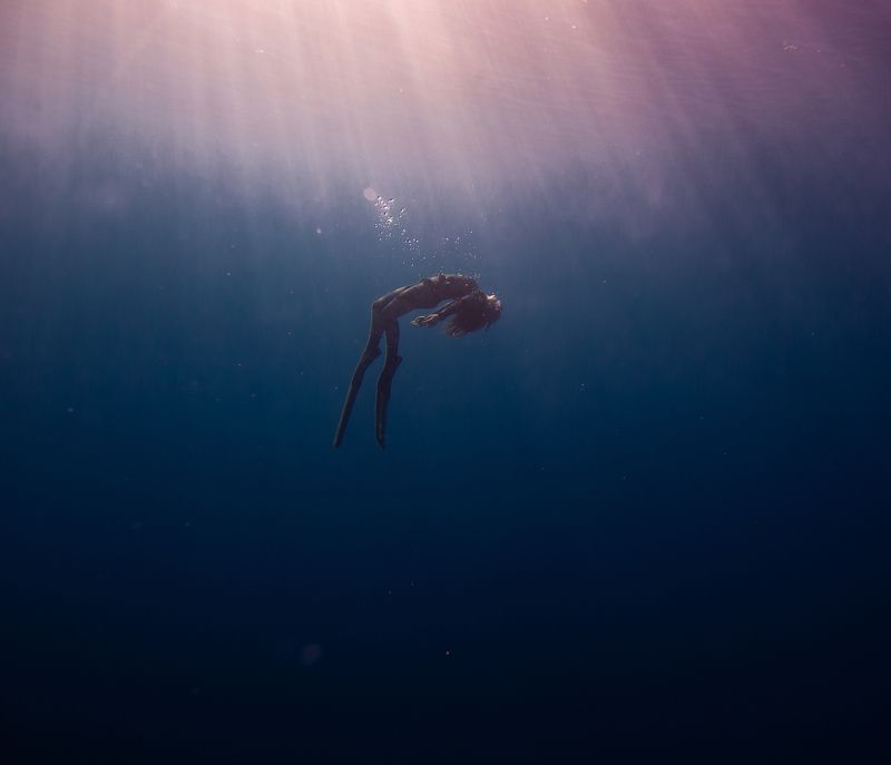 underwater, girl, woman, freediving, freediving, israel, quite, peaceful, serenity, dive, diver Underwaterphoto preview