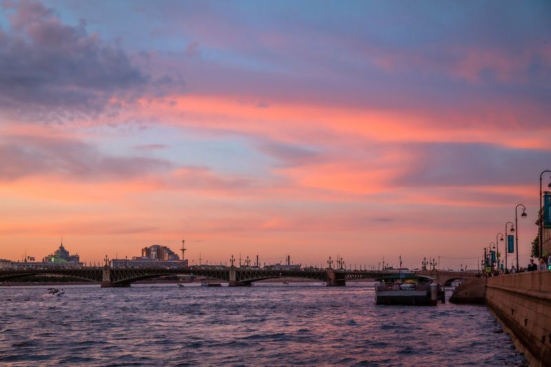 Санкт-Петербург, Питер, Нева Вечер на Невеphoto preview