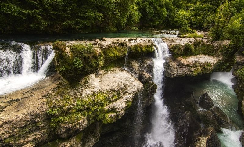водопад, завораживающая красота. Водопад Мегрелии.photo preview